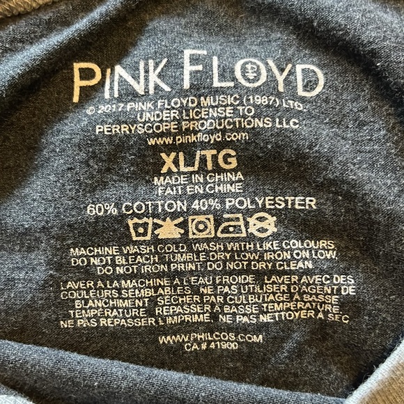 Pink Floyd baseball tee - Picture 2 of 3